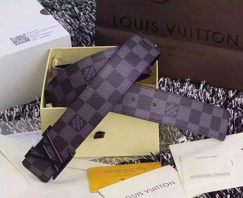 LV Belt 38mmX95-125cm 7D (180)